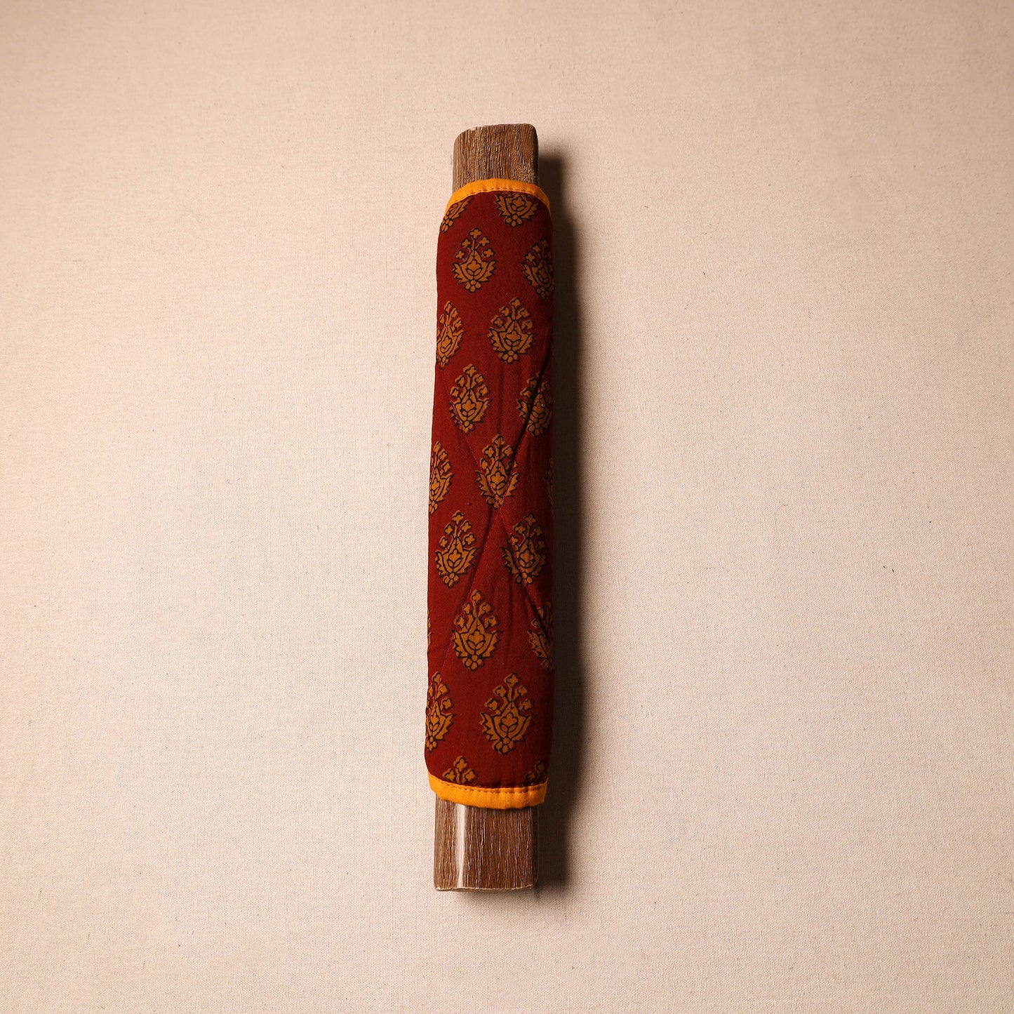 Maroon - Handmade Cotton Fridge Handle Cover 18