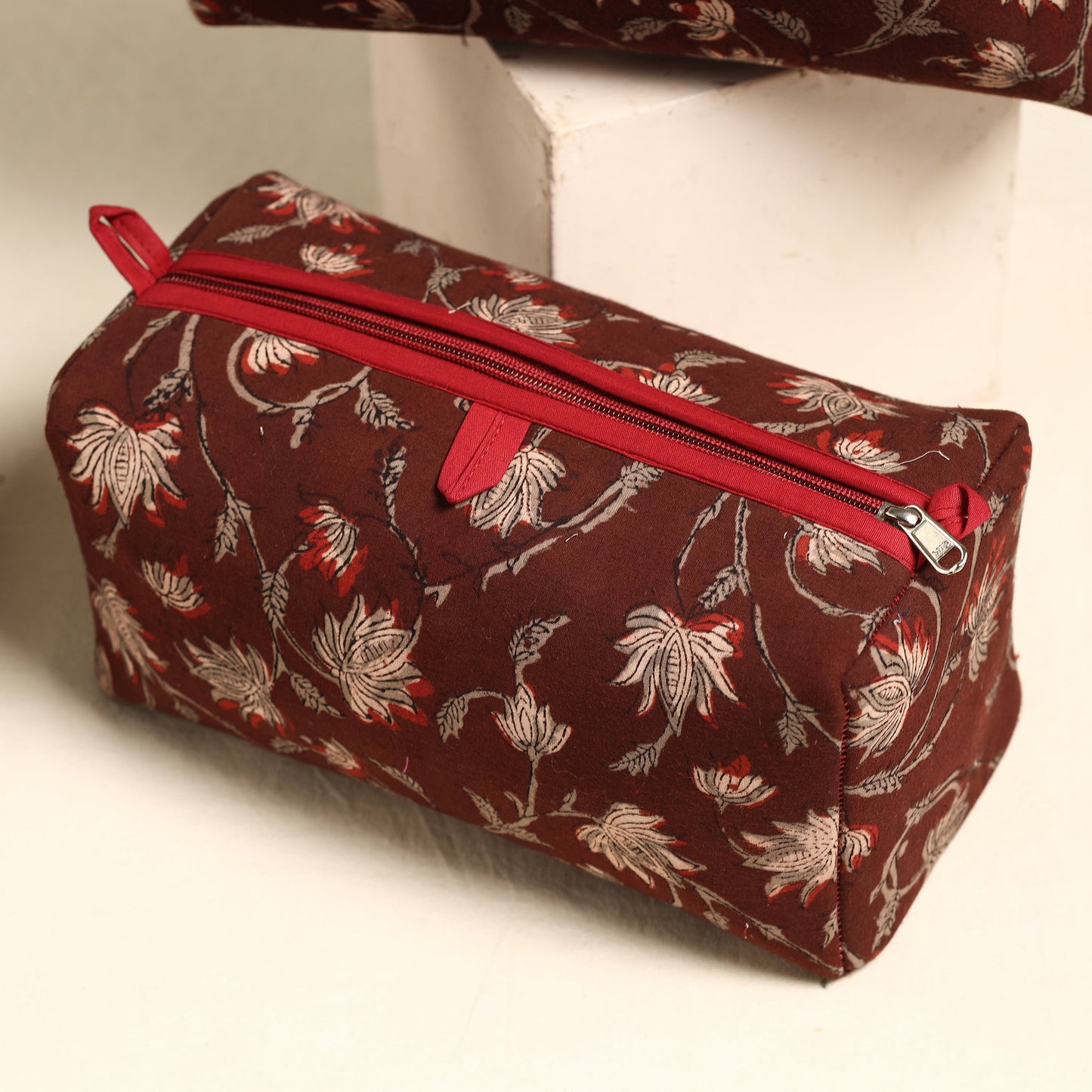 Handmade Cotton Toiletry Bags (Set of 3) 10