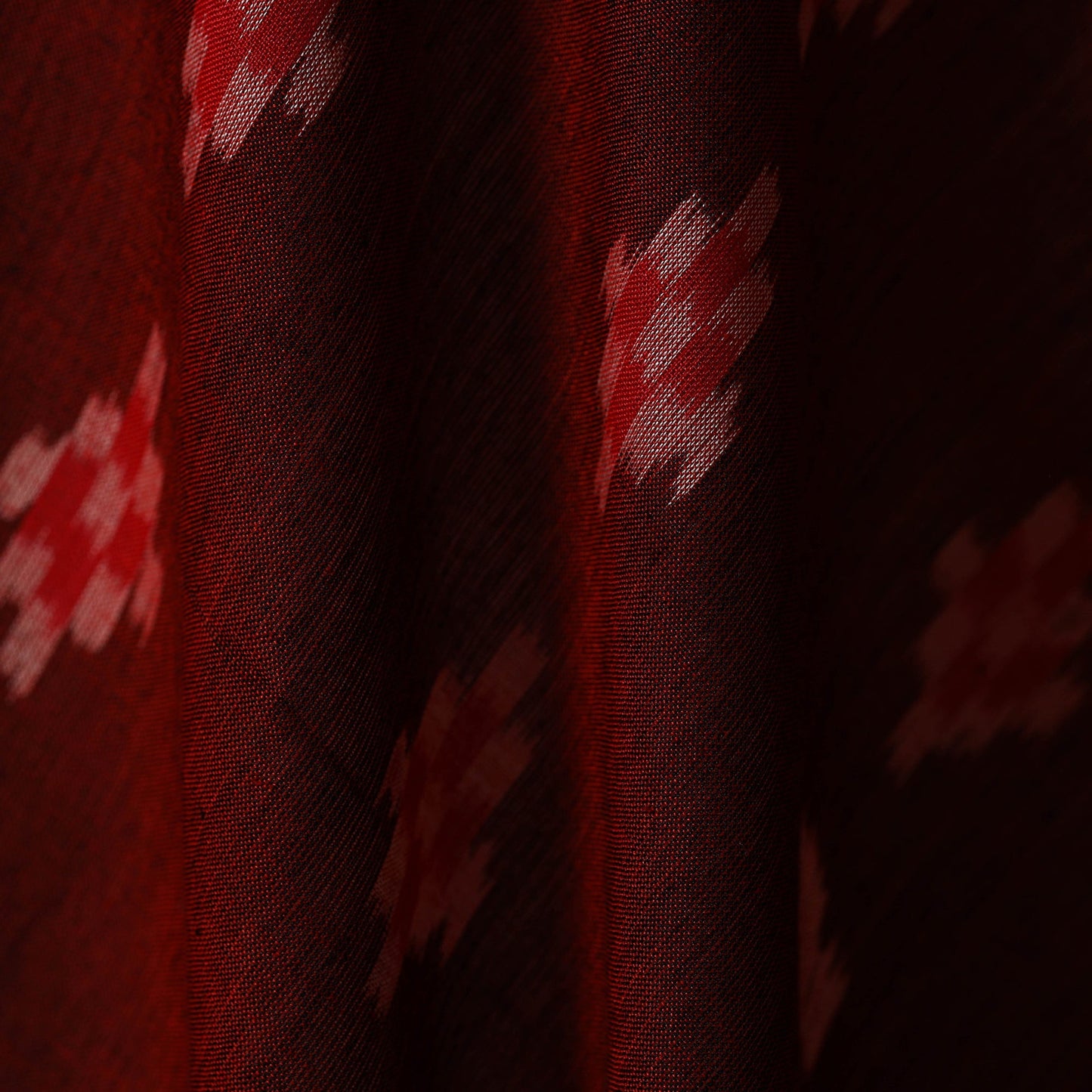 Ikat handloom cotton sambalpuri fabric 07 - handcrafted