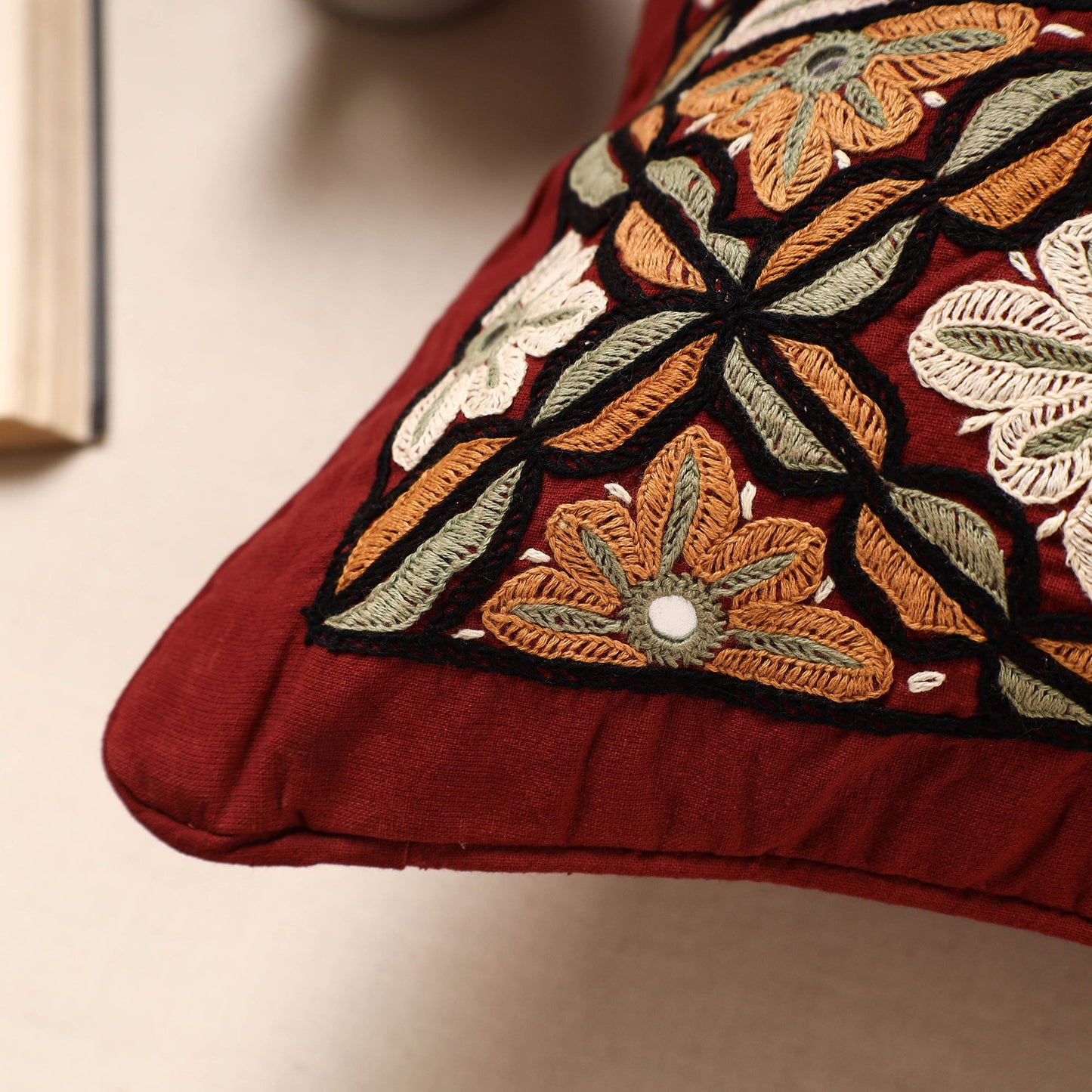 Embroidery Cushion Cover