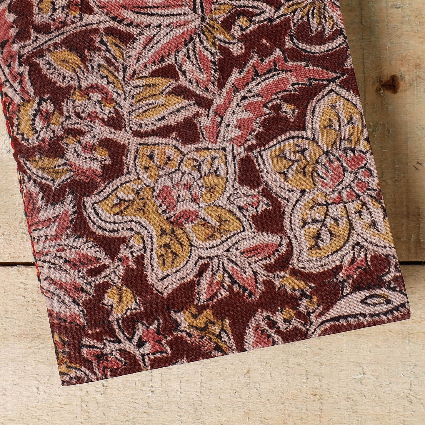 Buy Kalamkari Fabric Cover Handmade Paper Notebook Online at iTokri.com