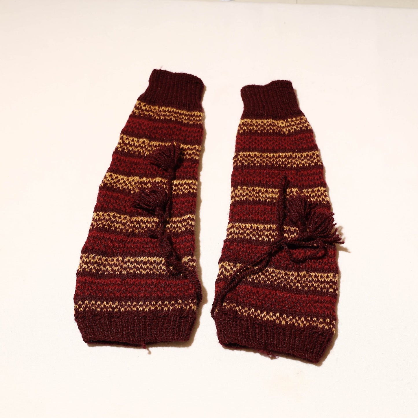 Kumaun Hand Knitted Woolen Leg Warmer