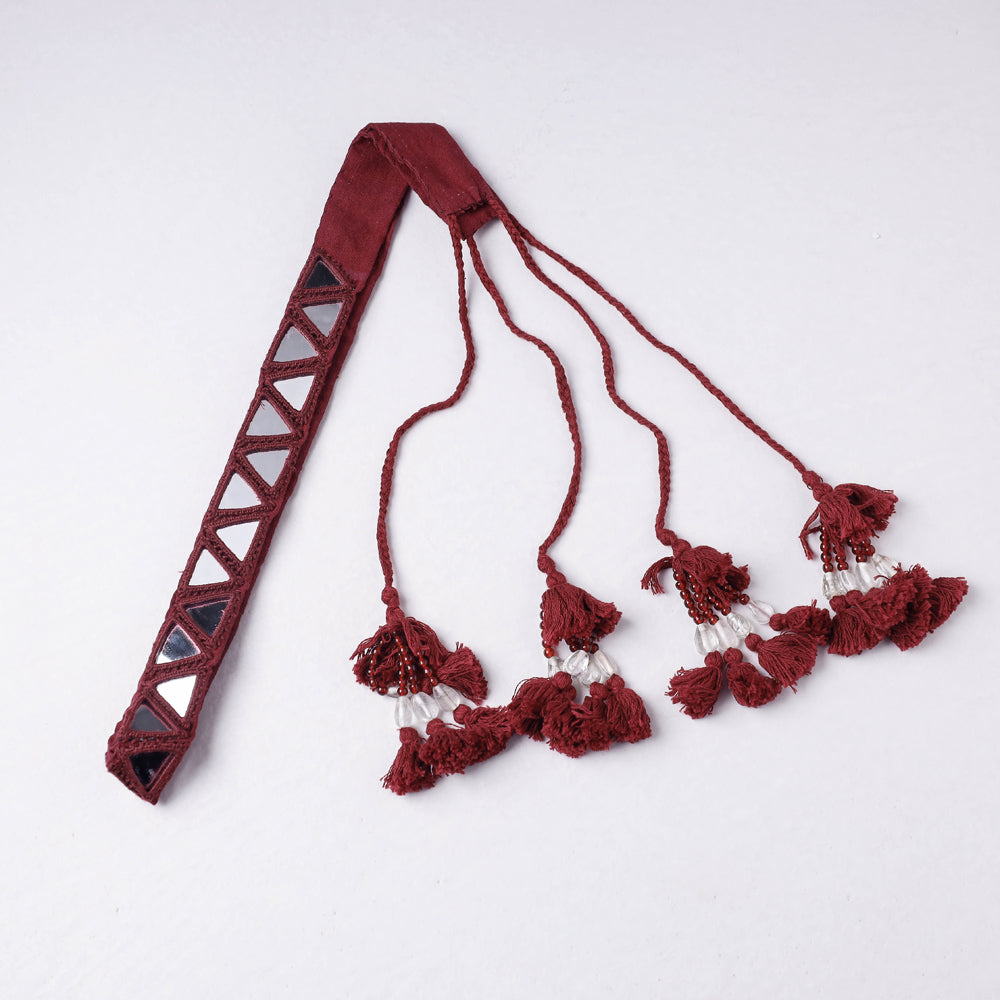 Mirror Work Kutch Embroidery Dori Waist Belt / Kamarbandh