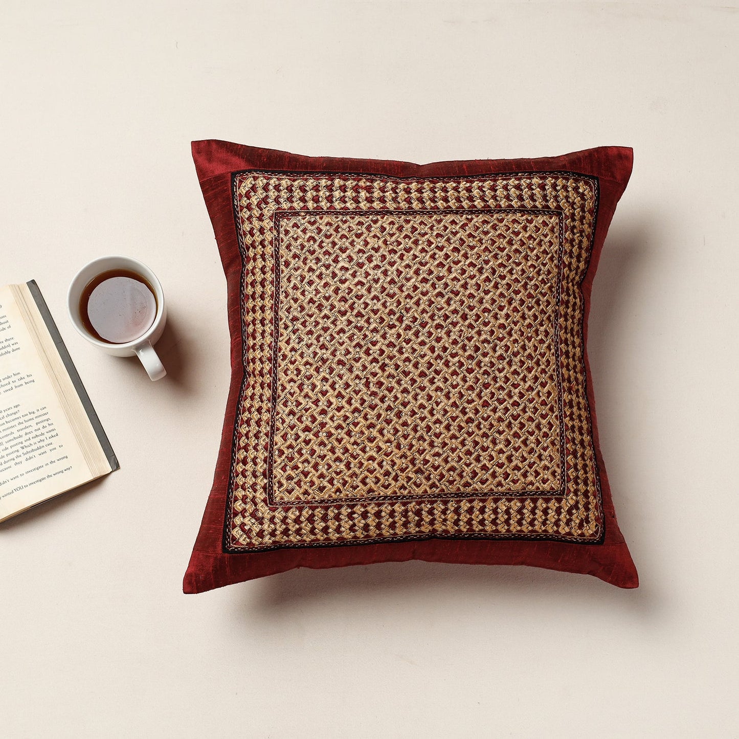 Kutch Embroidery Cushion Cover