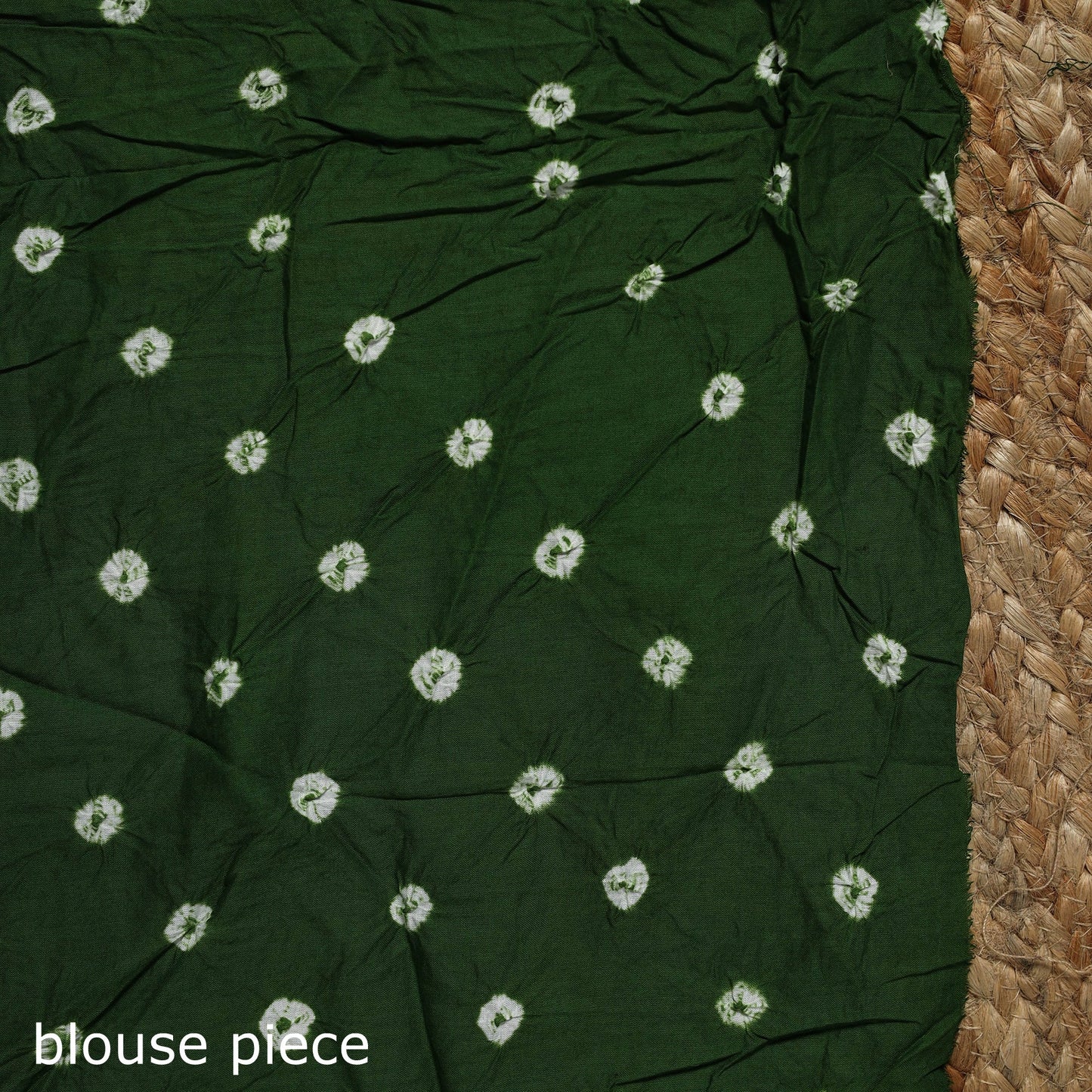 Maroon - kutch tie-dye cotton bandhani saree 87
