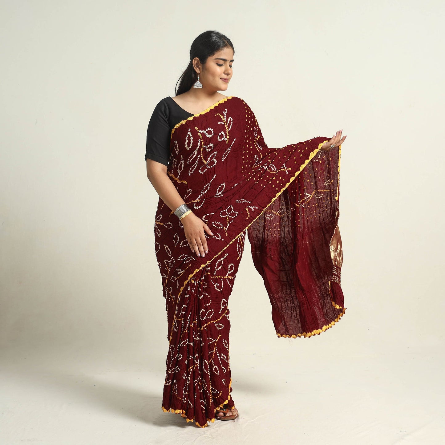 Kutch Tie-Dye Bandhani Saree