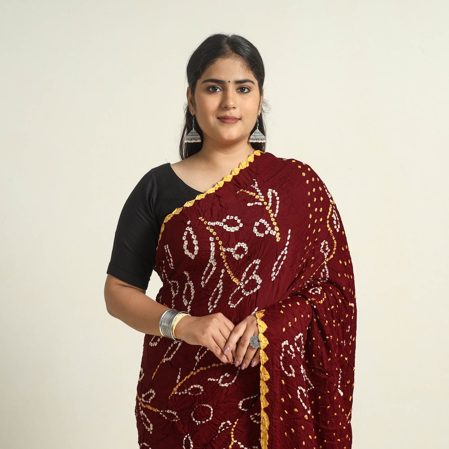 Kutch Tie-Dye Bandhani Saree