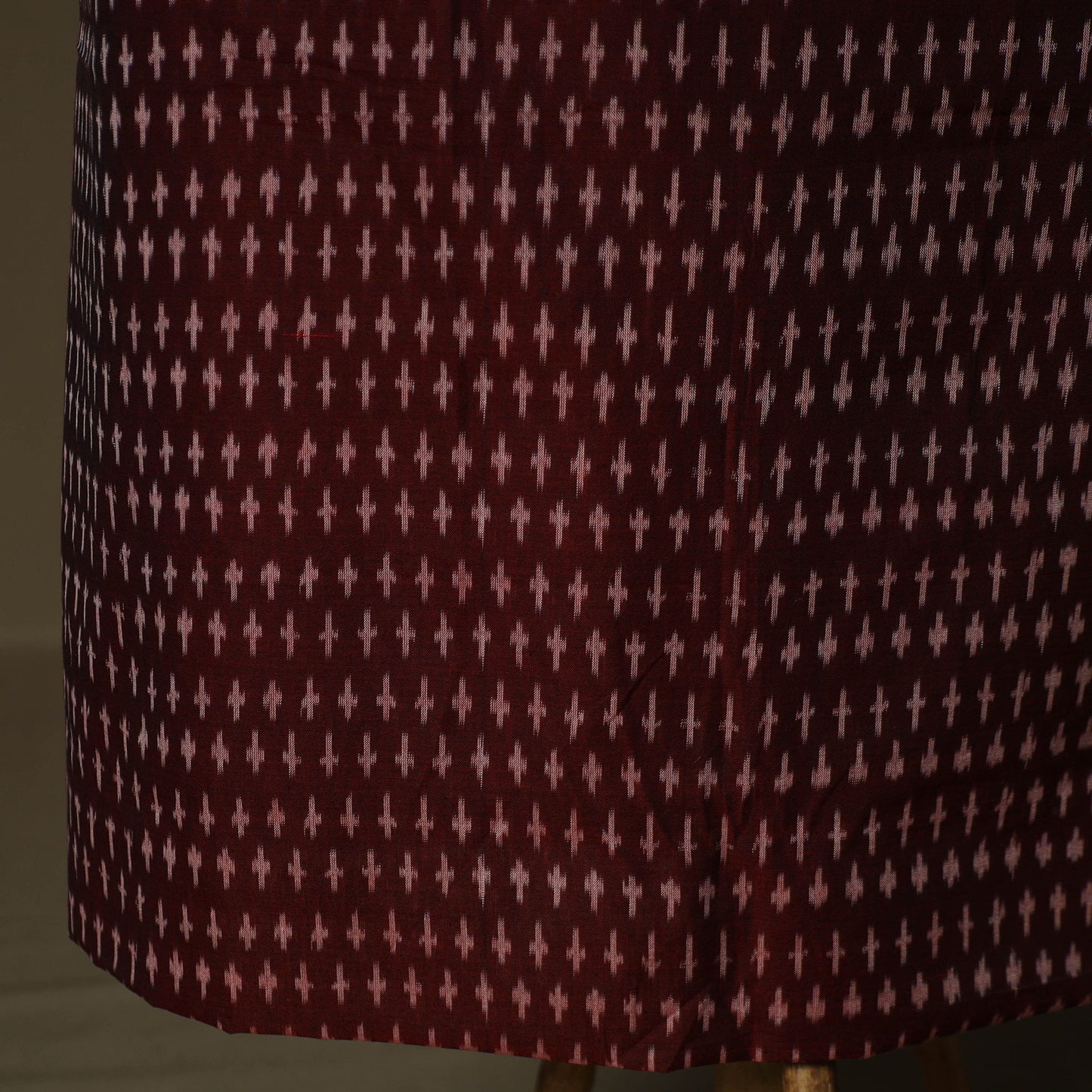 Handloom mercerised cotton pochampally ikat 2pc unstitched