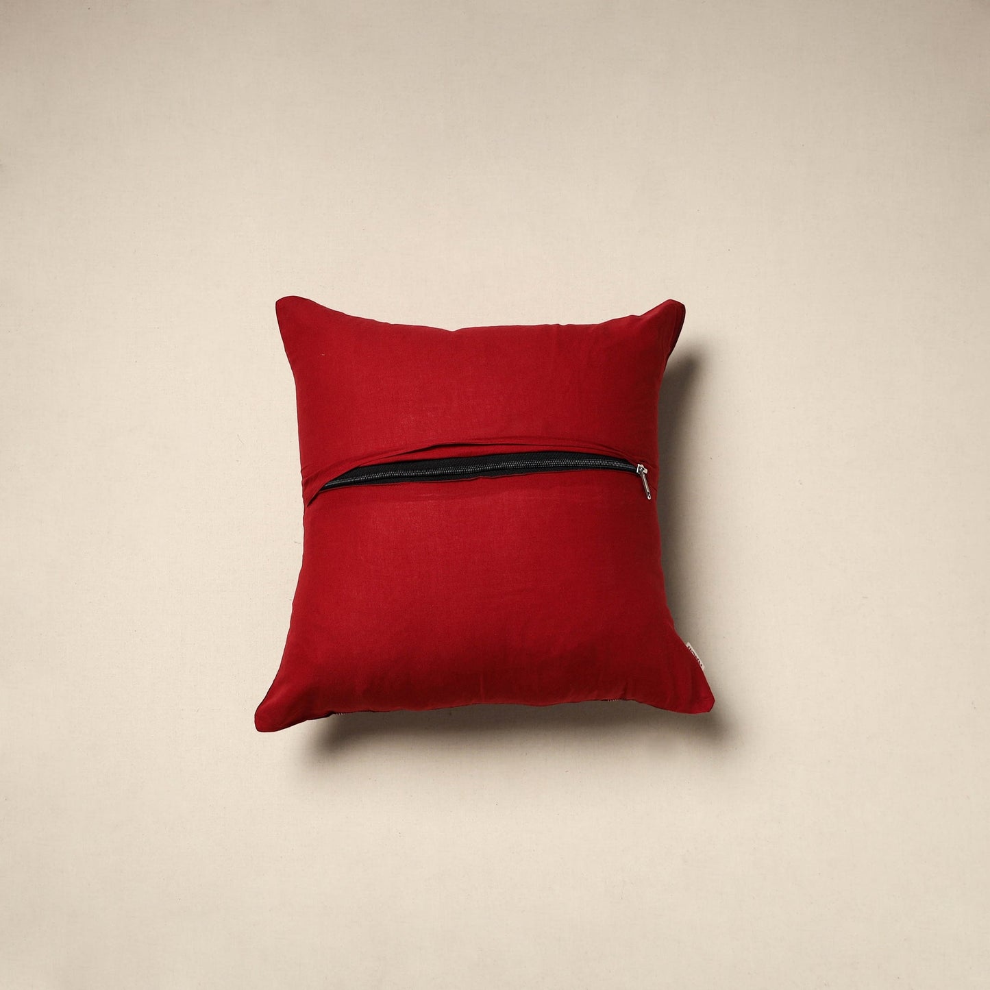 Modal silk patch pochampally ikat cushion cover 12