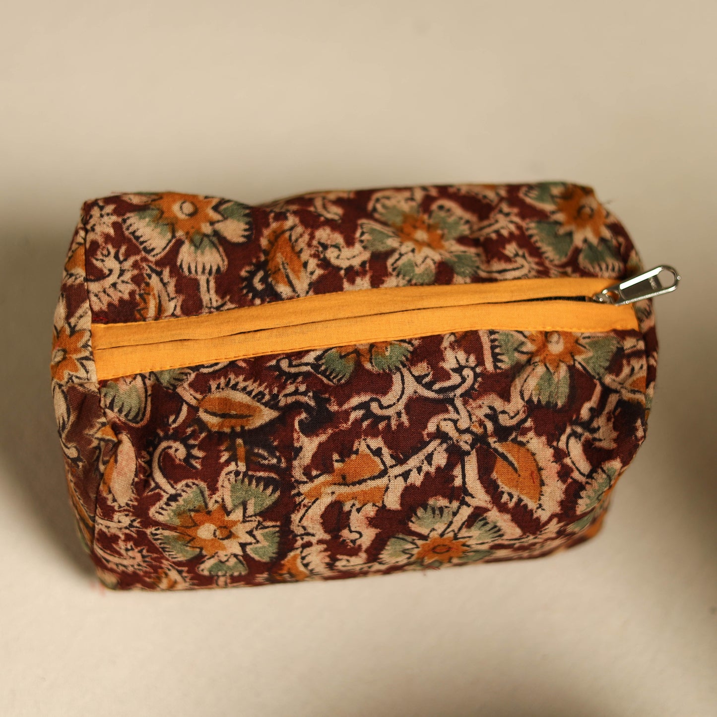 Maroon Multipurpose Handmade Toiletry Bags (Set of 3)