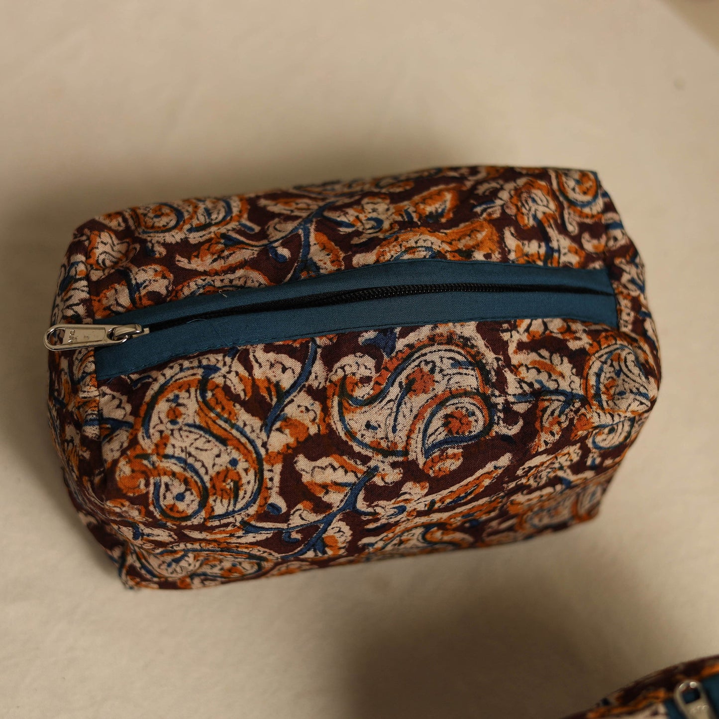 Maroon Multipurpose Handmade Toiletry Bags (Set of 3)