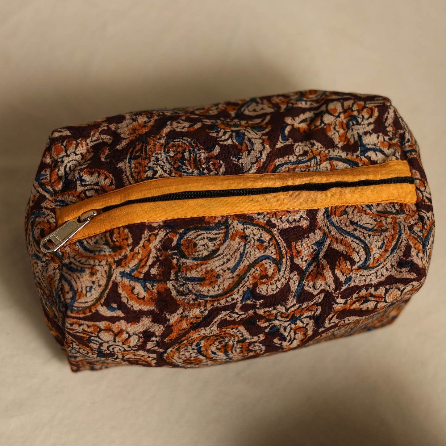 Maroon Multipurpose Handmade Toiletry Bags (Set of 3)