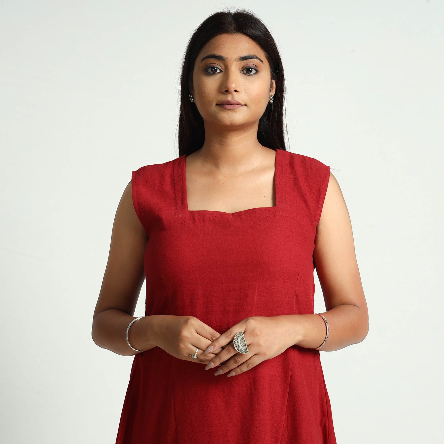 Plain Cotton Dress