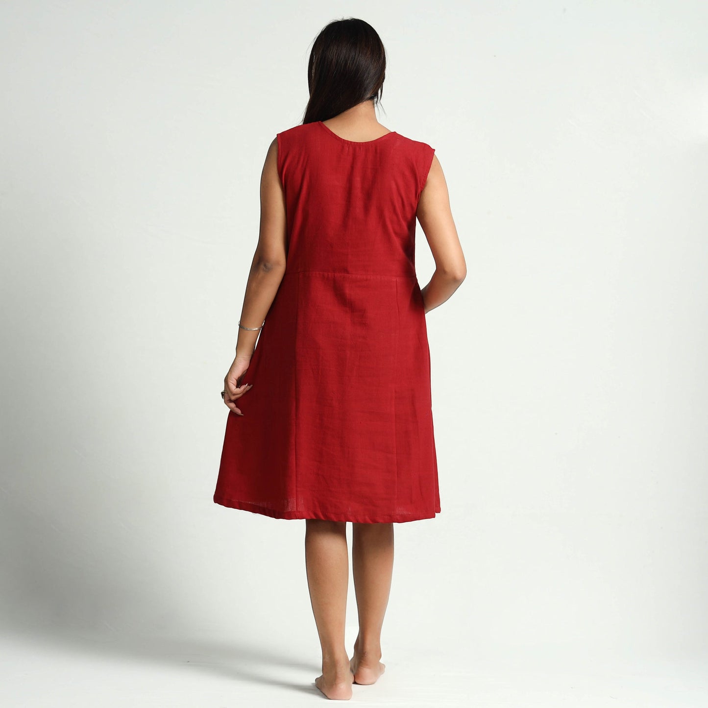 Plain Cotton Dress