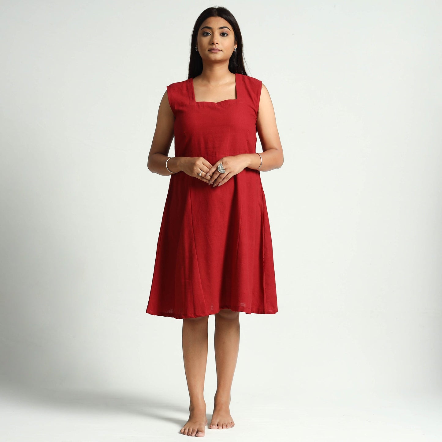 Plain Cotton Dress