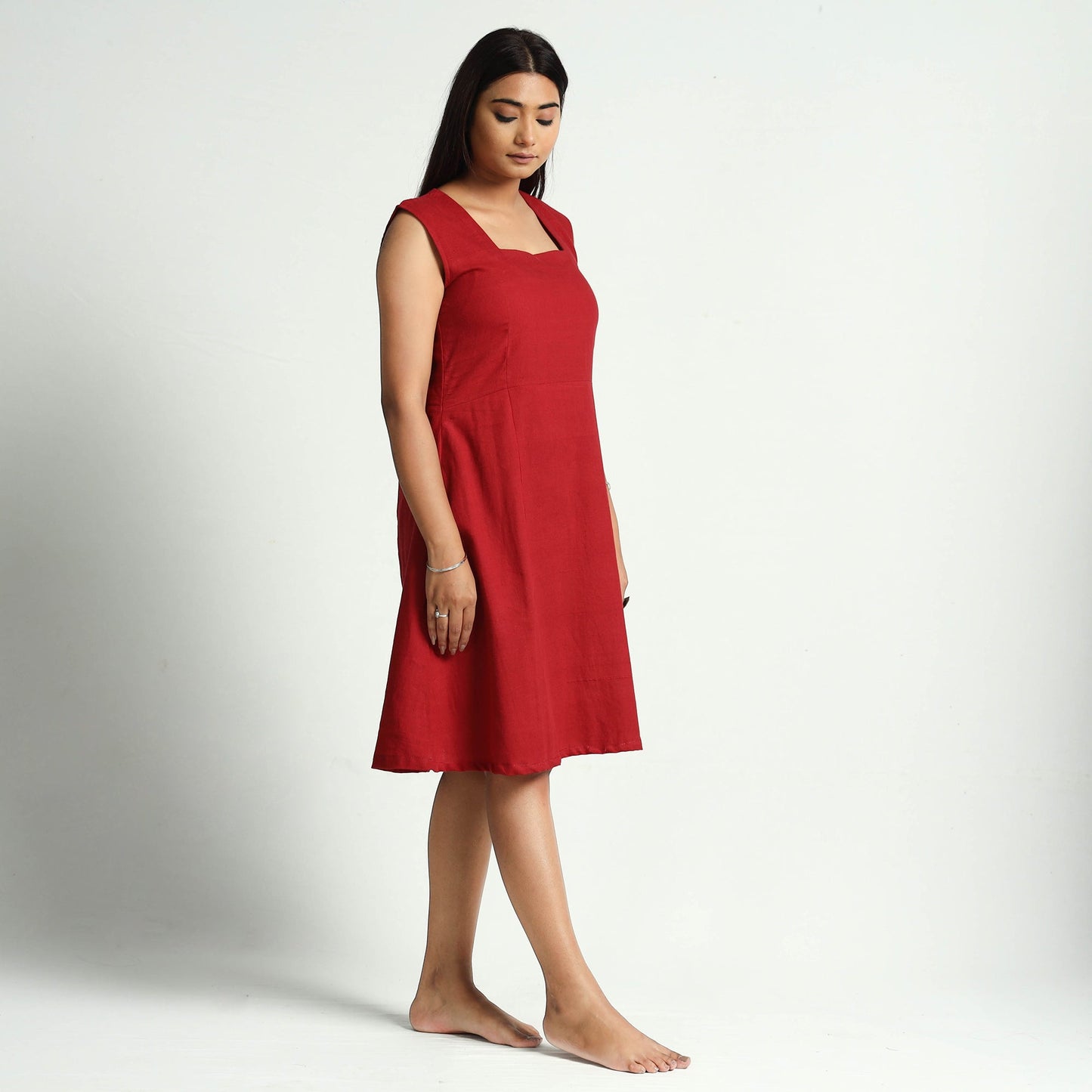 Plain Cotton Dress