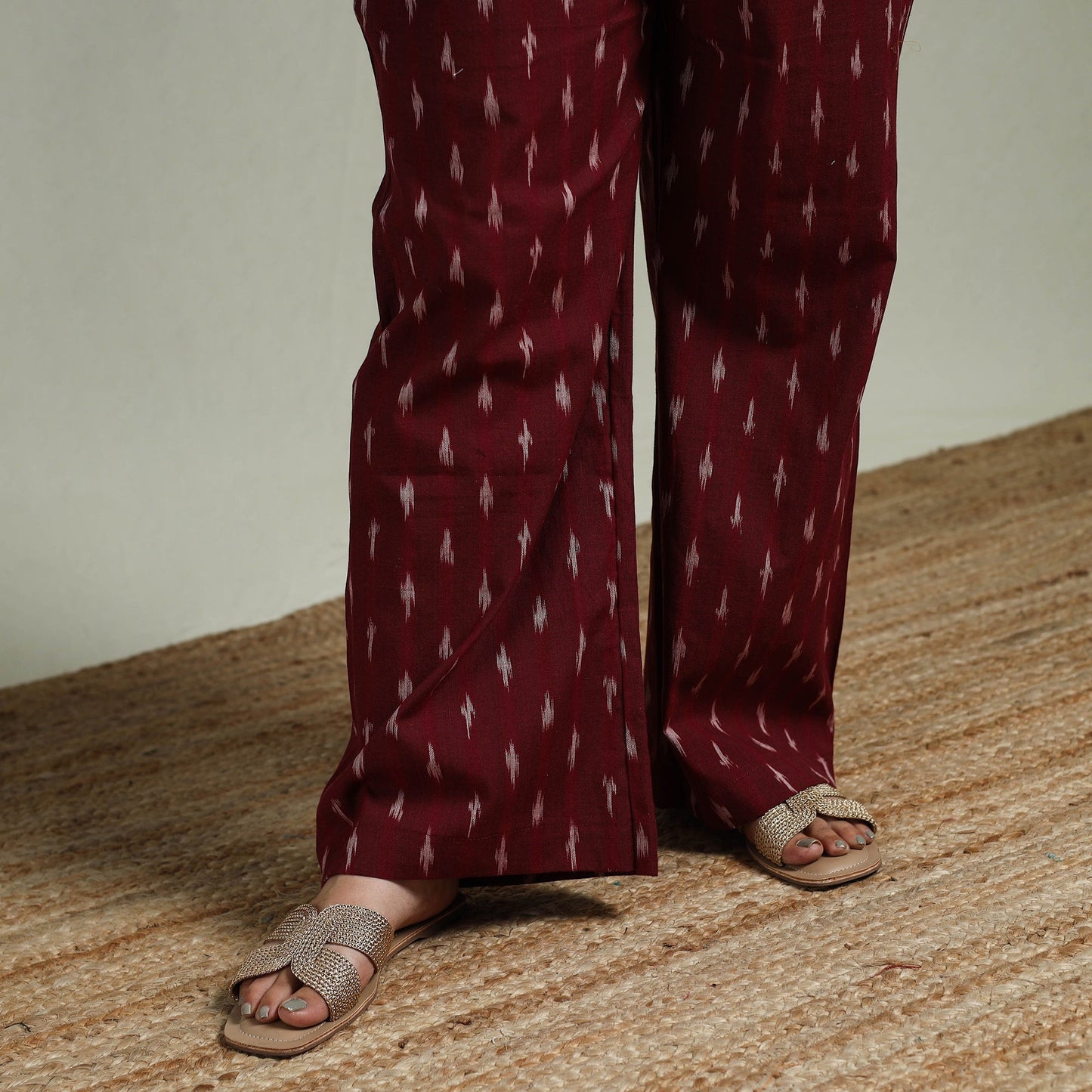 Pochampally ikat cotton co-ord set for women 19