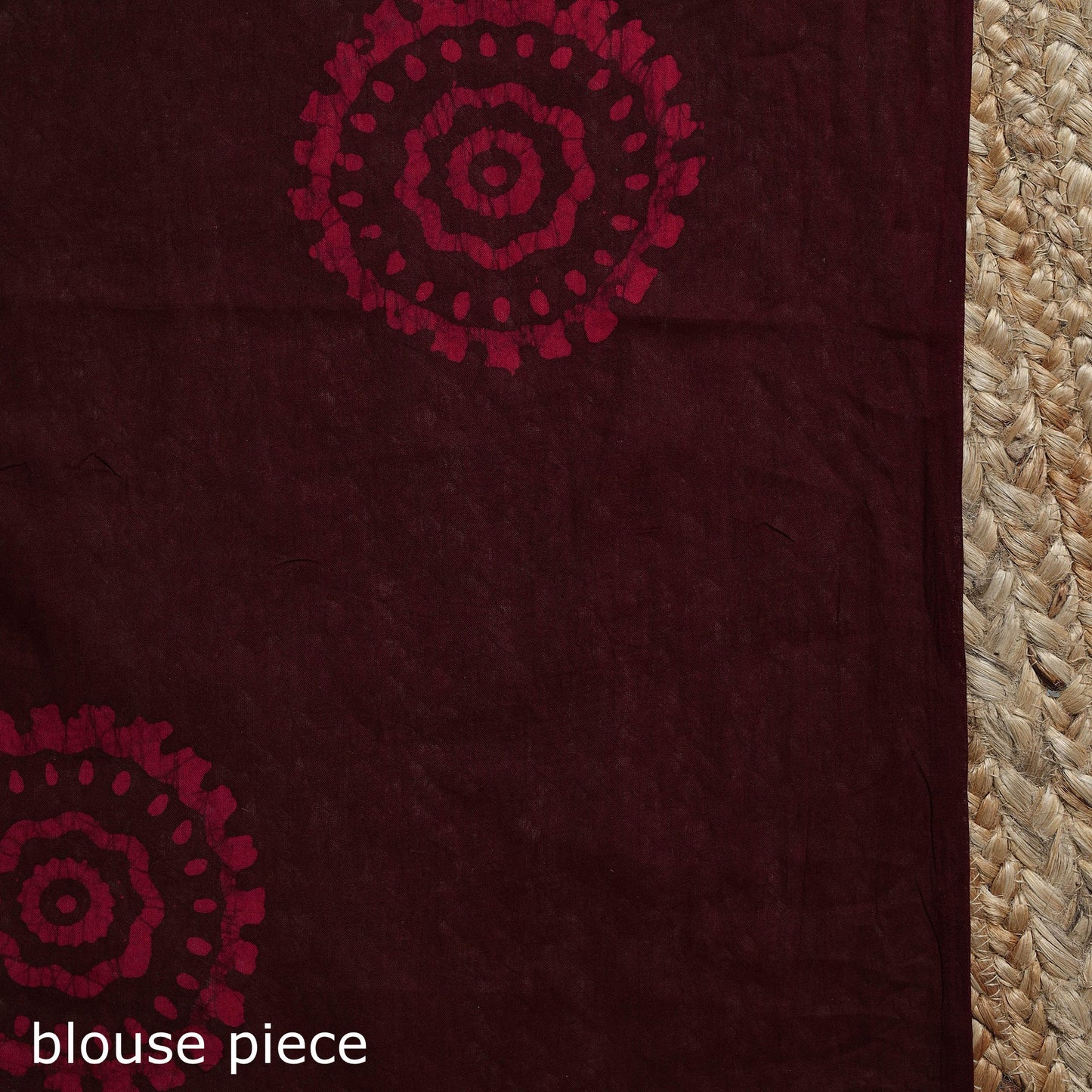 Pure mul cotton hand block batik print saree 03