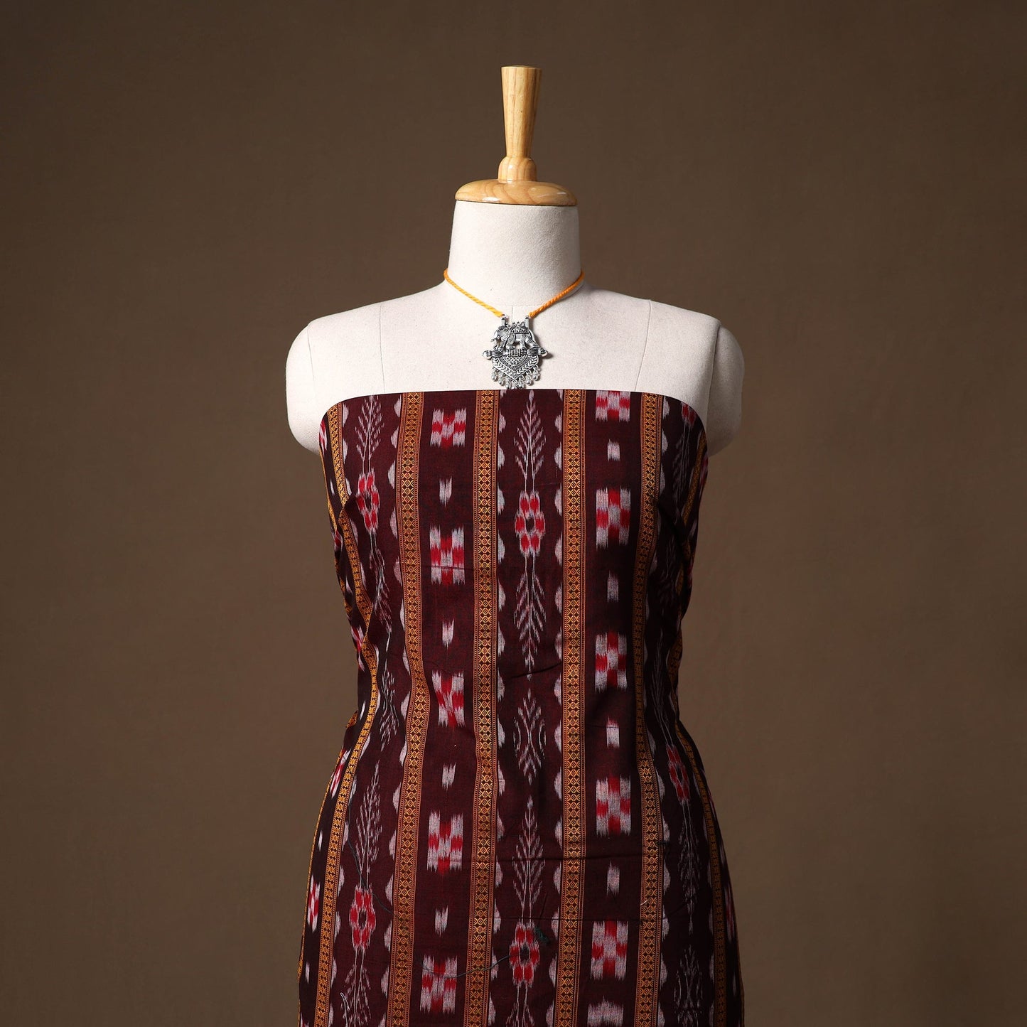 Sambalpuri ikat cotton 2pc unstitched dress material