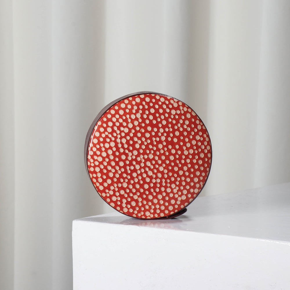 Handcrafted Leather Money Bank