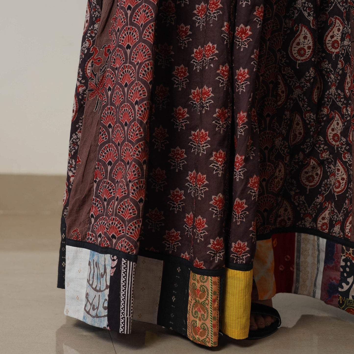 Ajrakh Skirt