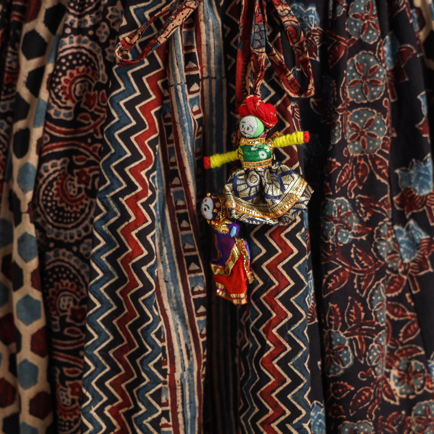 ajrakh long skirt