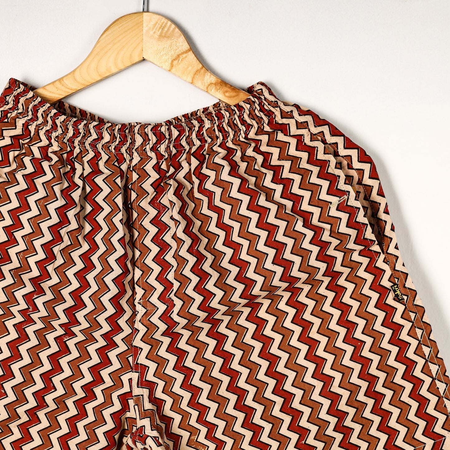 Ajrakh Block Printed Cotton Unisex Boxer/Shorts