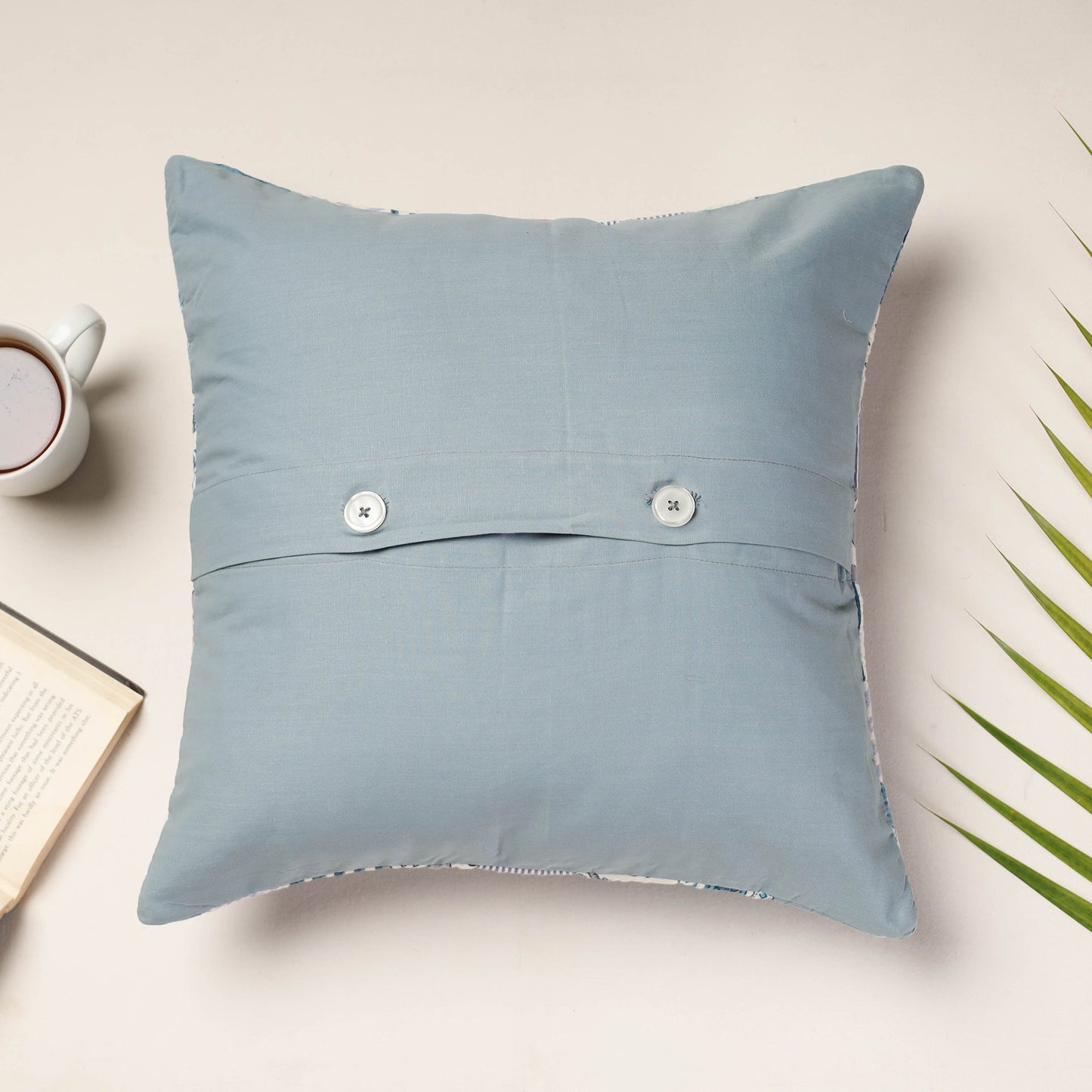 Applique Quilted Cotton Cushion Cover Online at iTokri.com