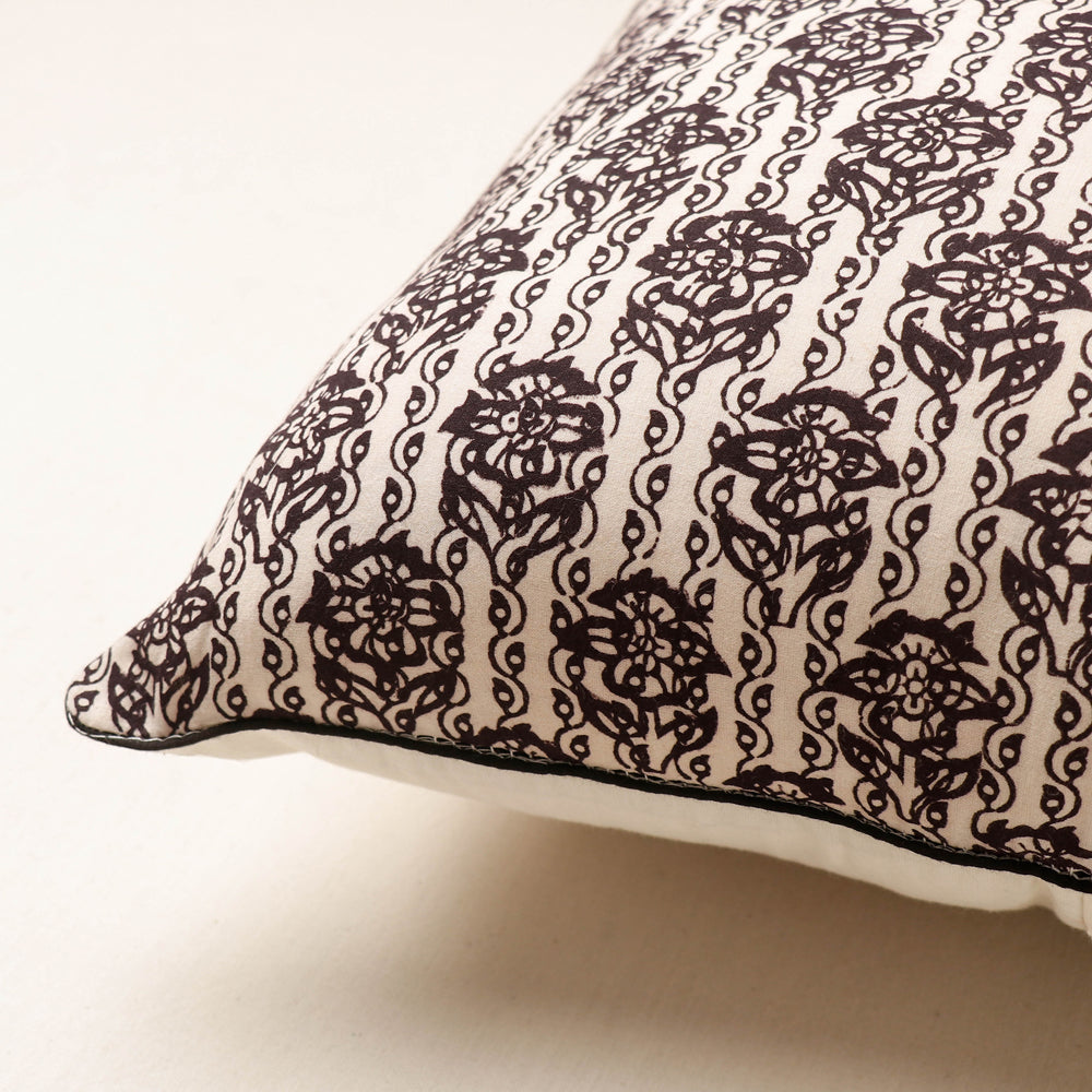 Block Printed Cushion Cover