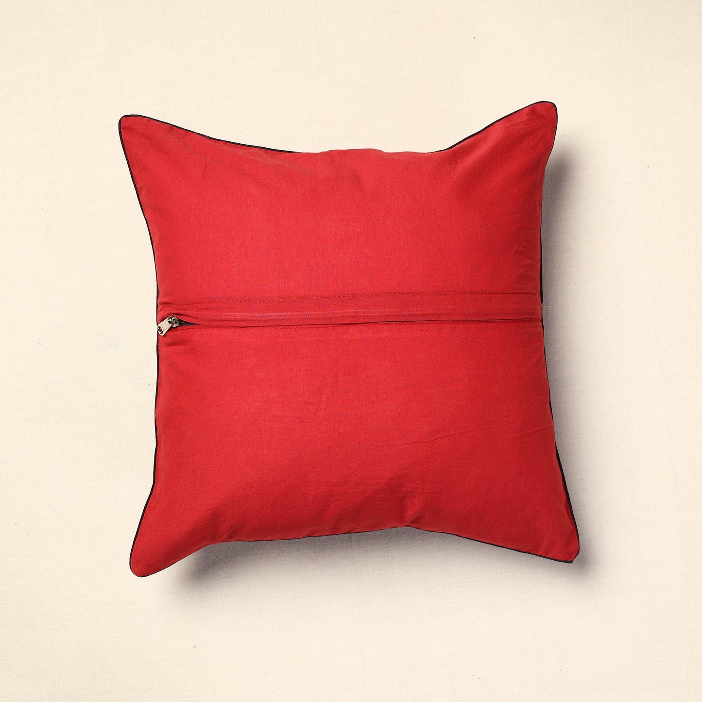 Multicolor Bagh Block Printed Cotton Cushion Cover (16 x 16 in) 18