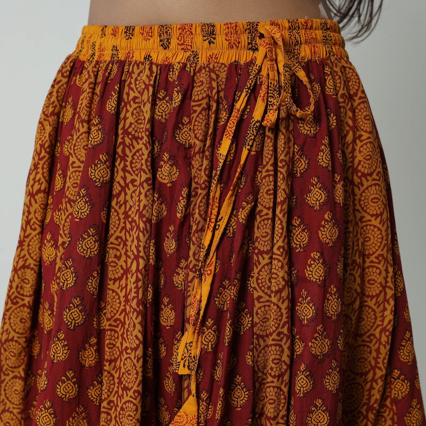 Buy Bagh Print Skirt Online l iTokri.com