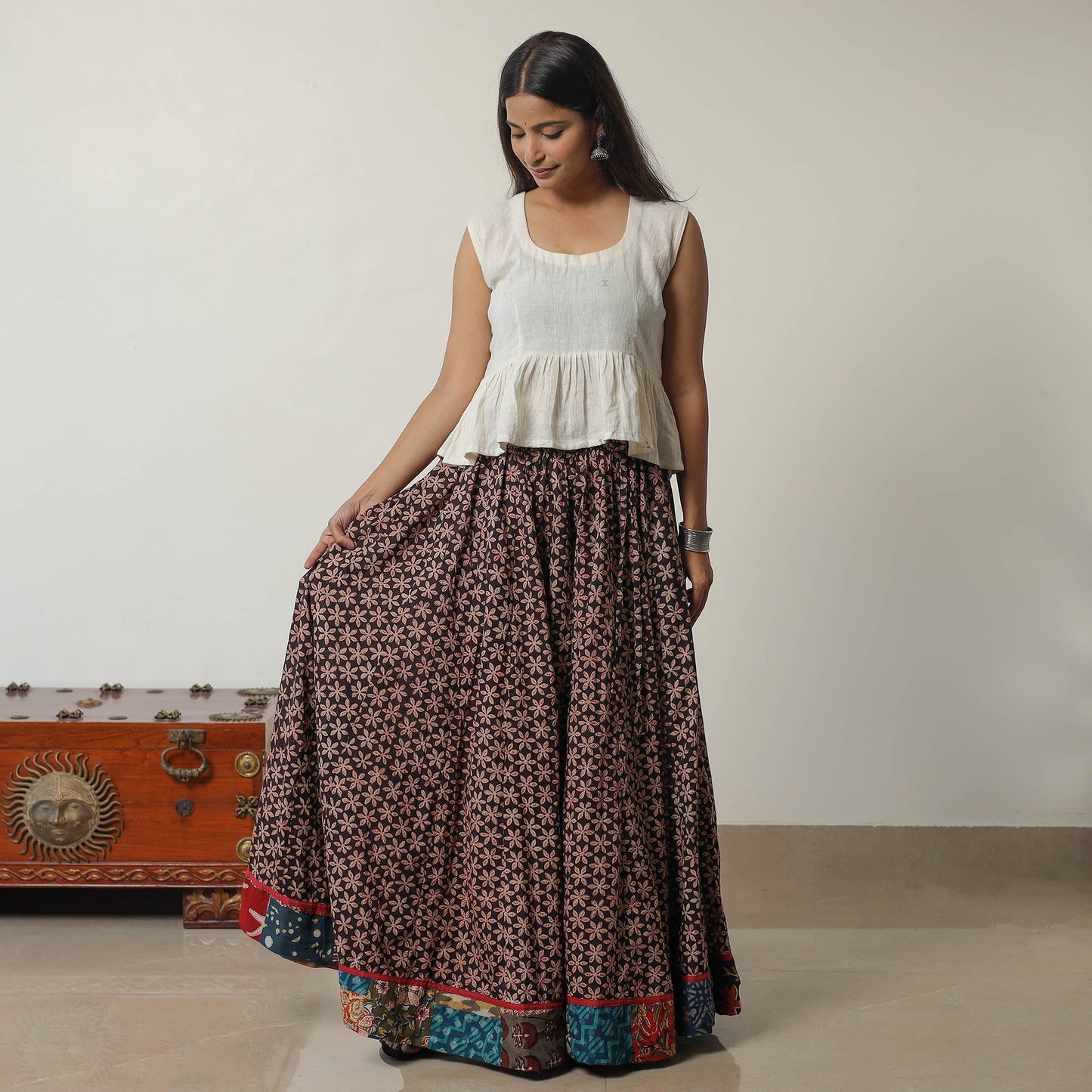 Bagru Skirt