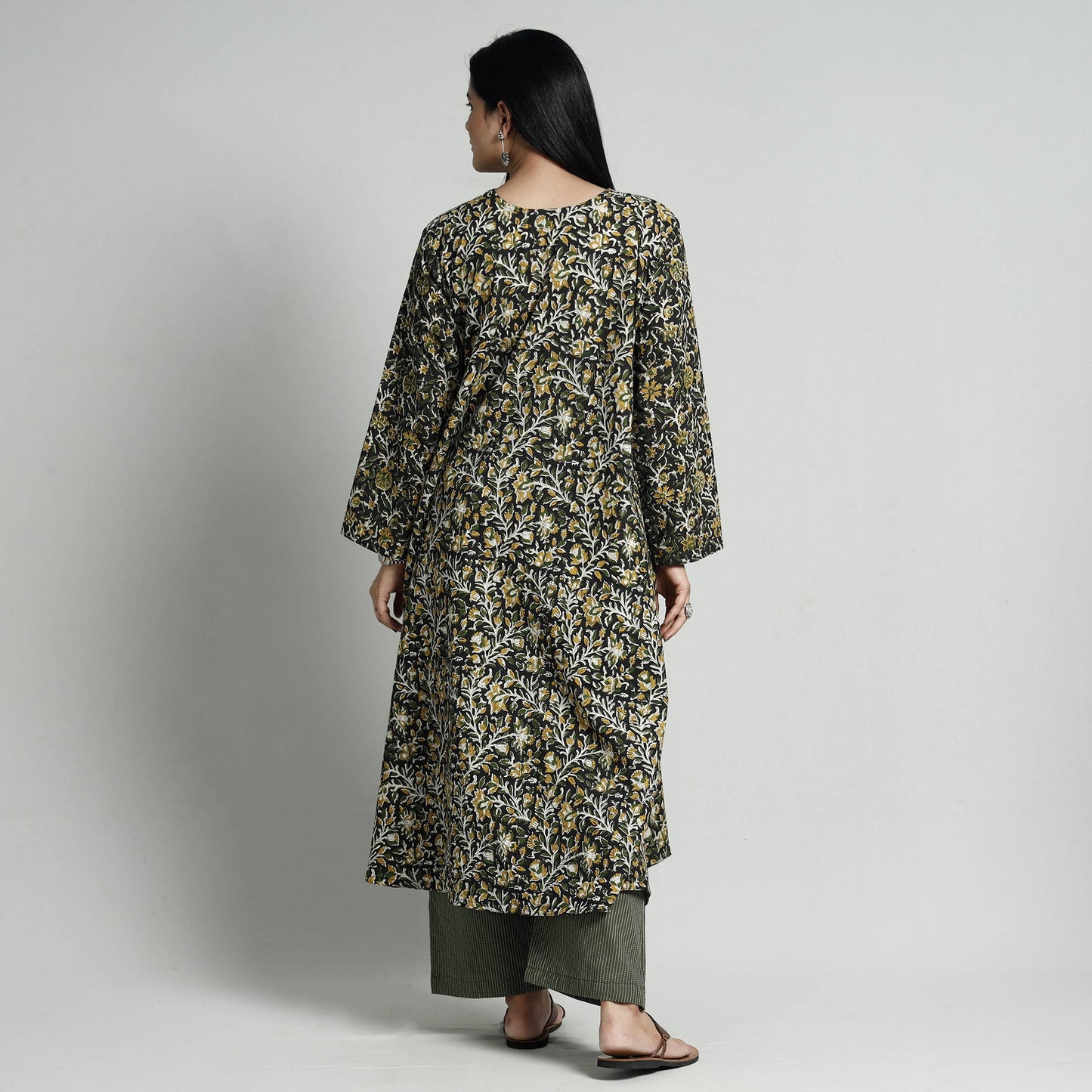 Bagru Kurta with Palazzo Set