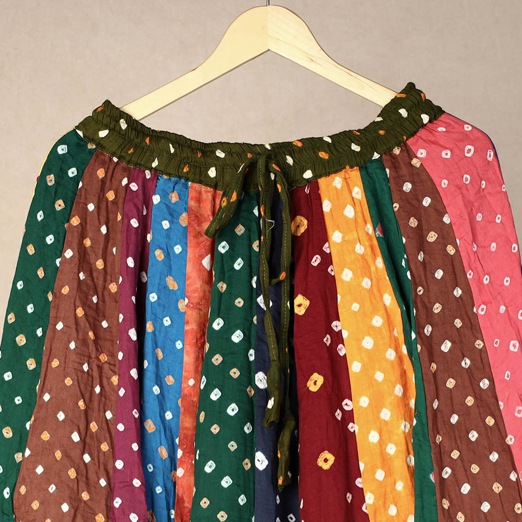 bandhani skirt