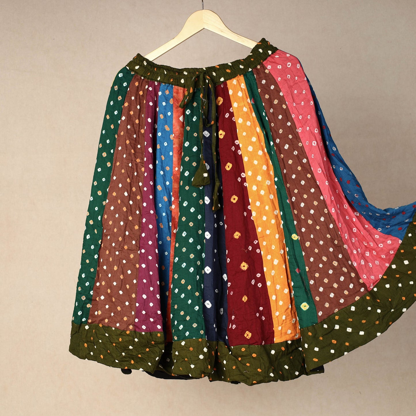 bandhani skirt