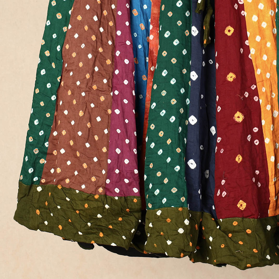 bandhani skirt