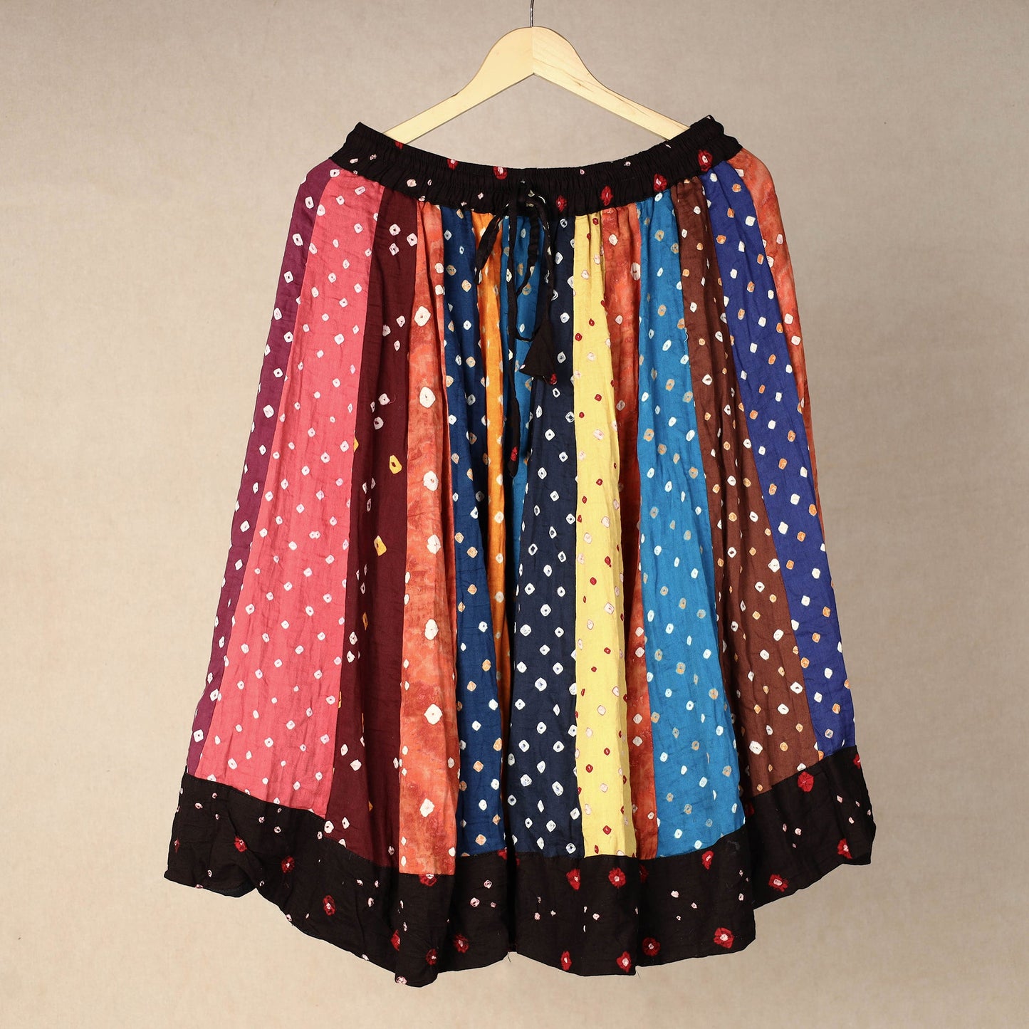 bandhani skirt