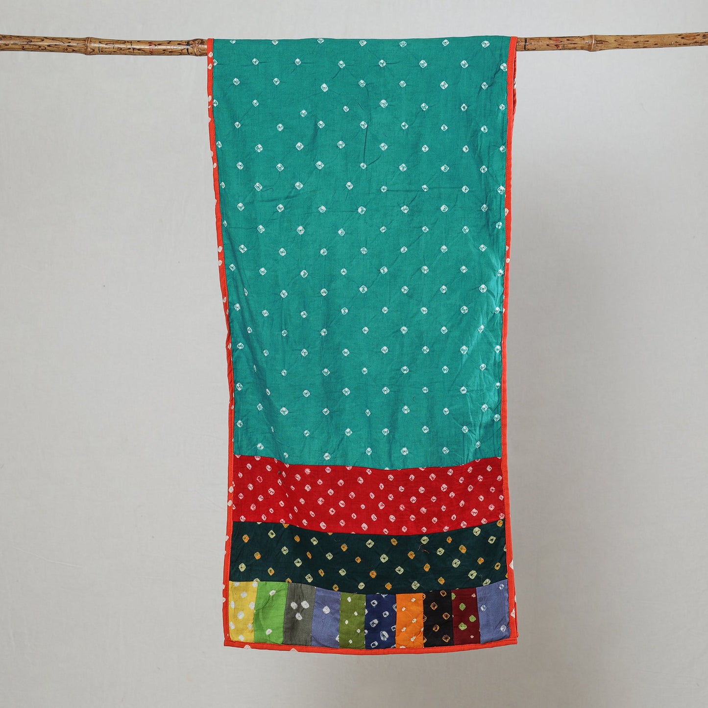 bandhani stole