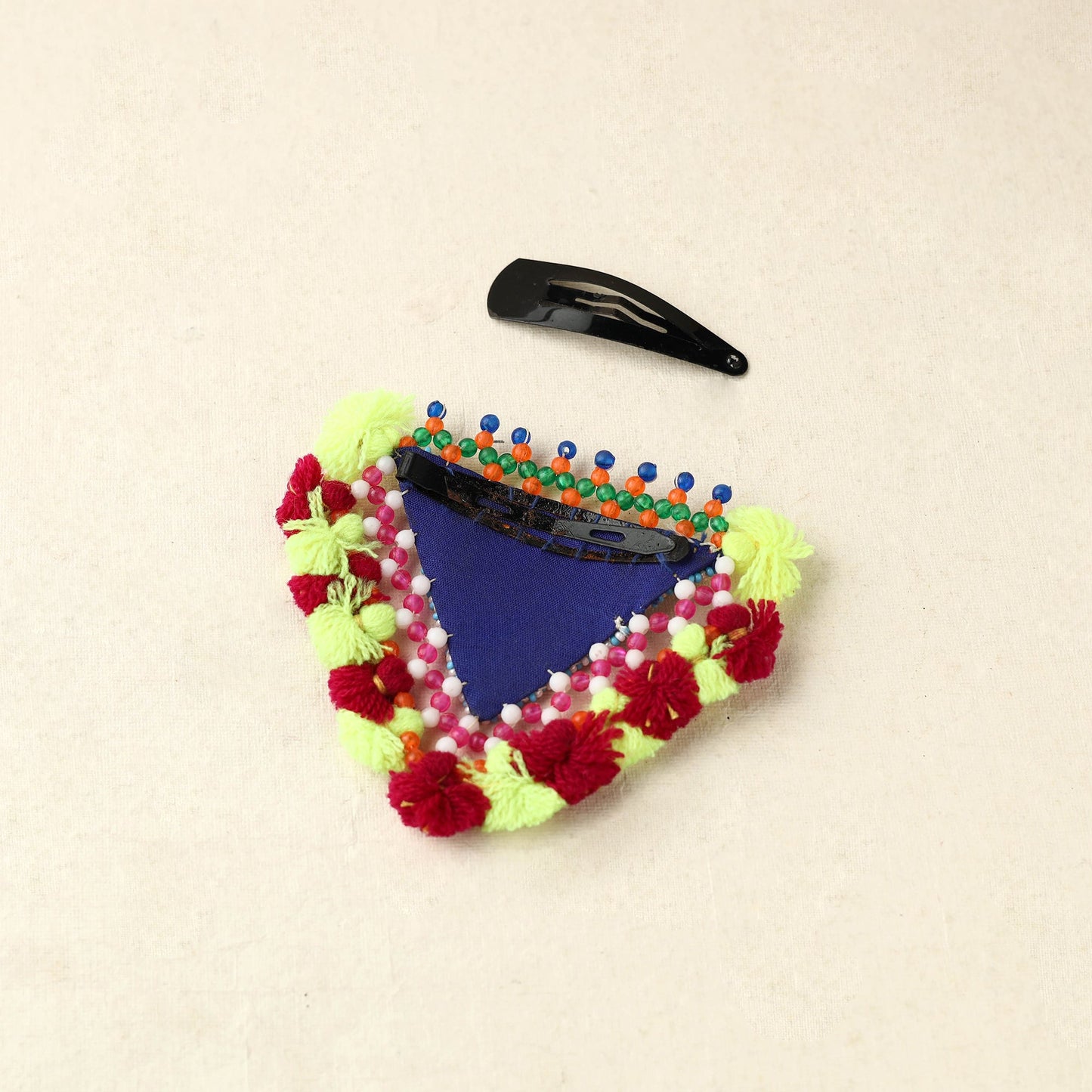 Beadwork Hair Clip with Tassels (Single) by Hodka Girls
