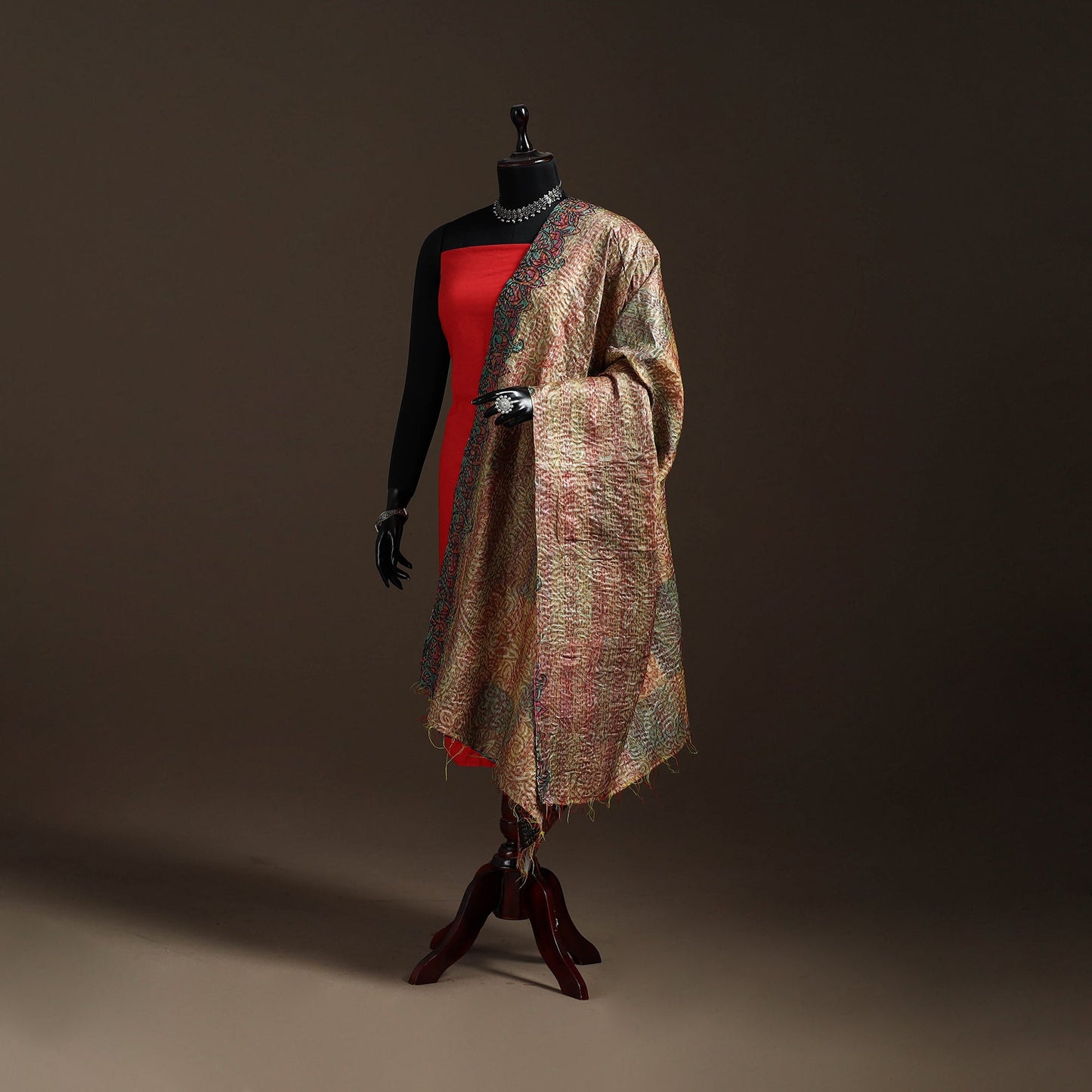Multicolor - bengal hand embroidery patchwork reversible