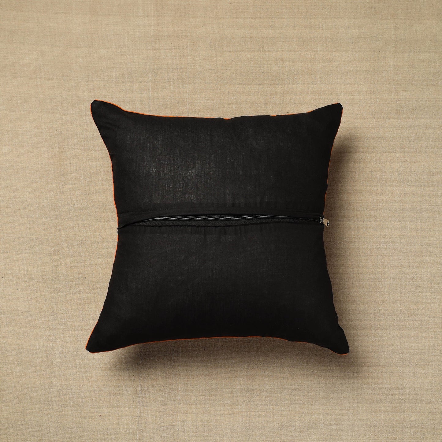 Multicolor Cotton Block Printed Bagru Cushion Cover