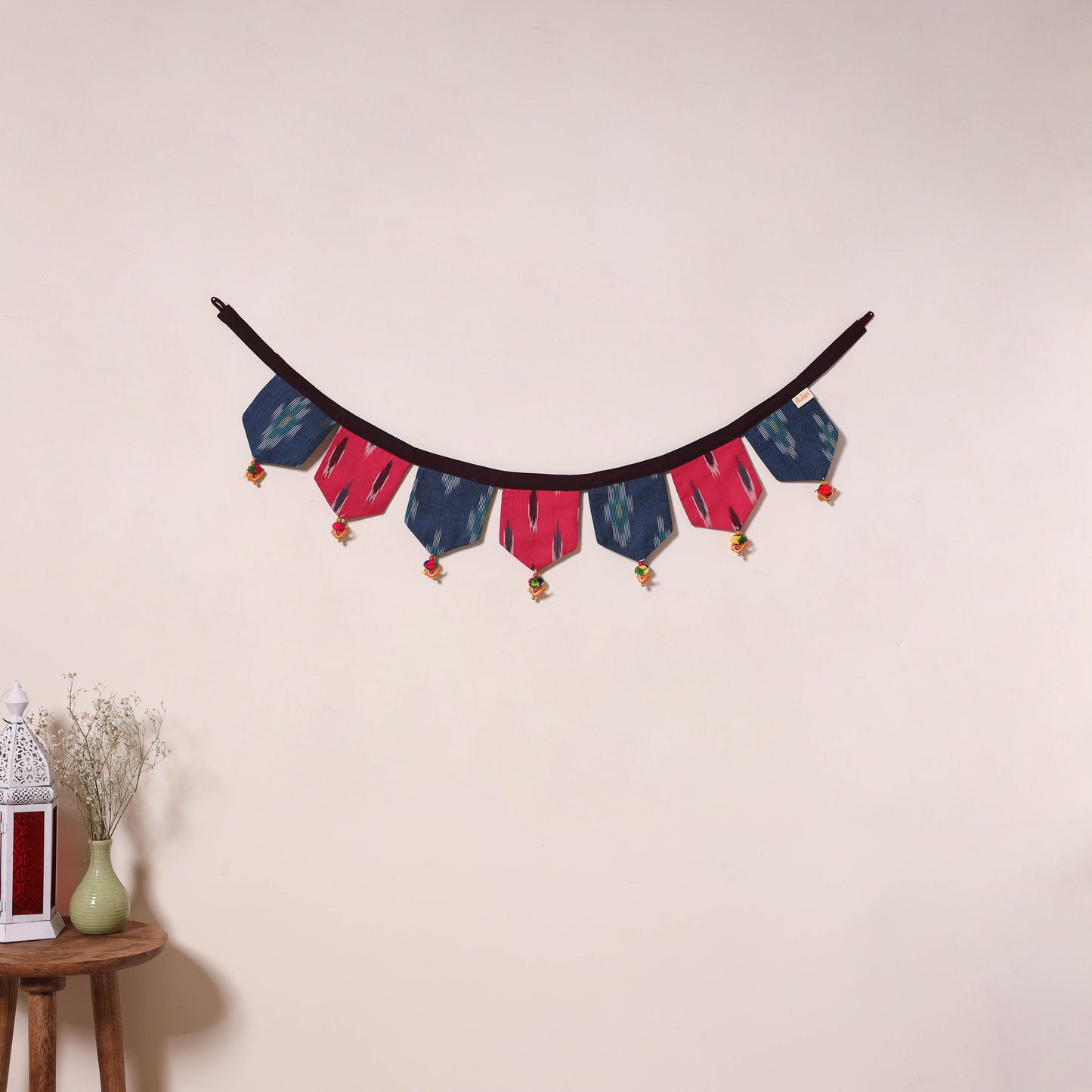 Multicolor - decorative handmade fabric toran 30