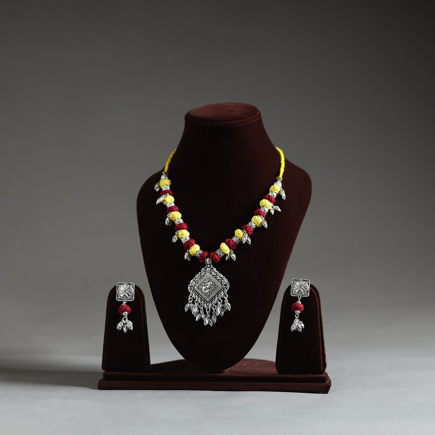German Silver Necklace Set