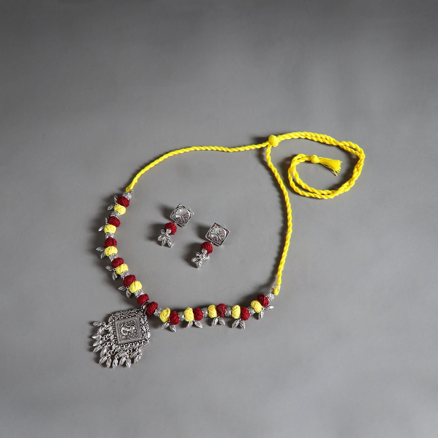 German Silver Necklace Set