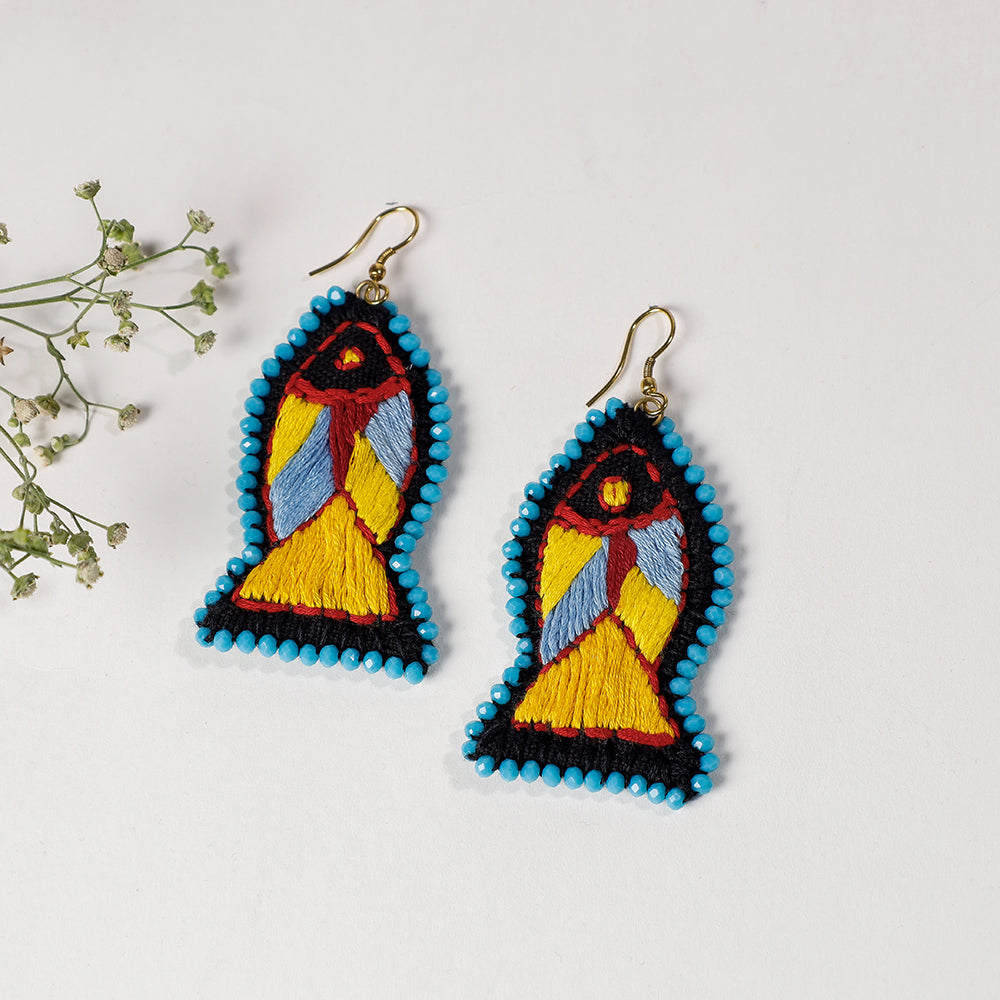 Beadwork & Embroidery Earrings by Rangila Dhaga
