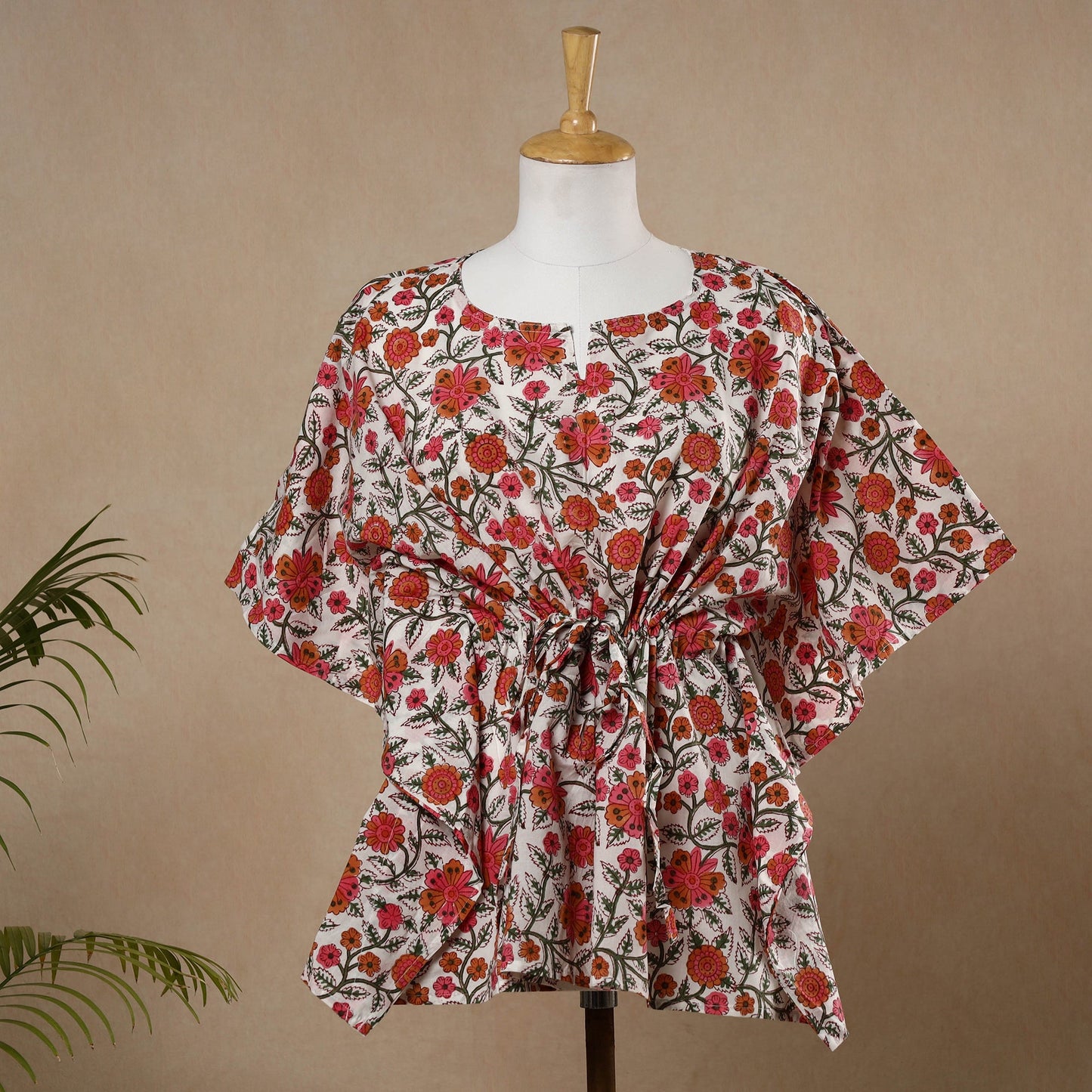 Hand Block Printed Kaftan