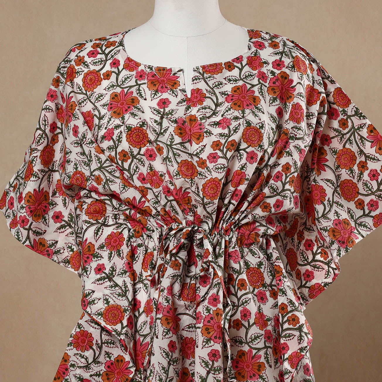 Hand Block Printed Kaftan