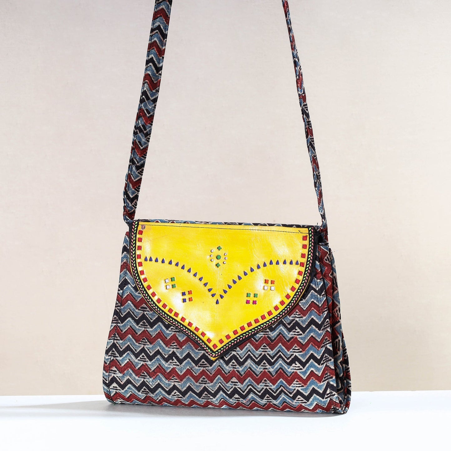 Ajrakh Sling Bag