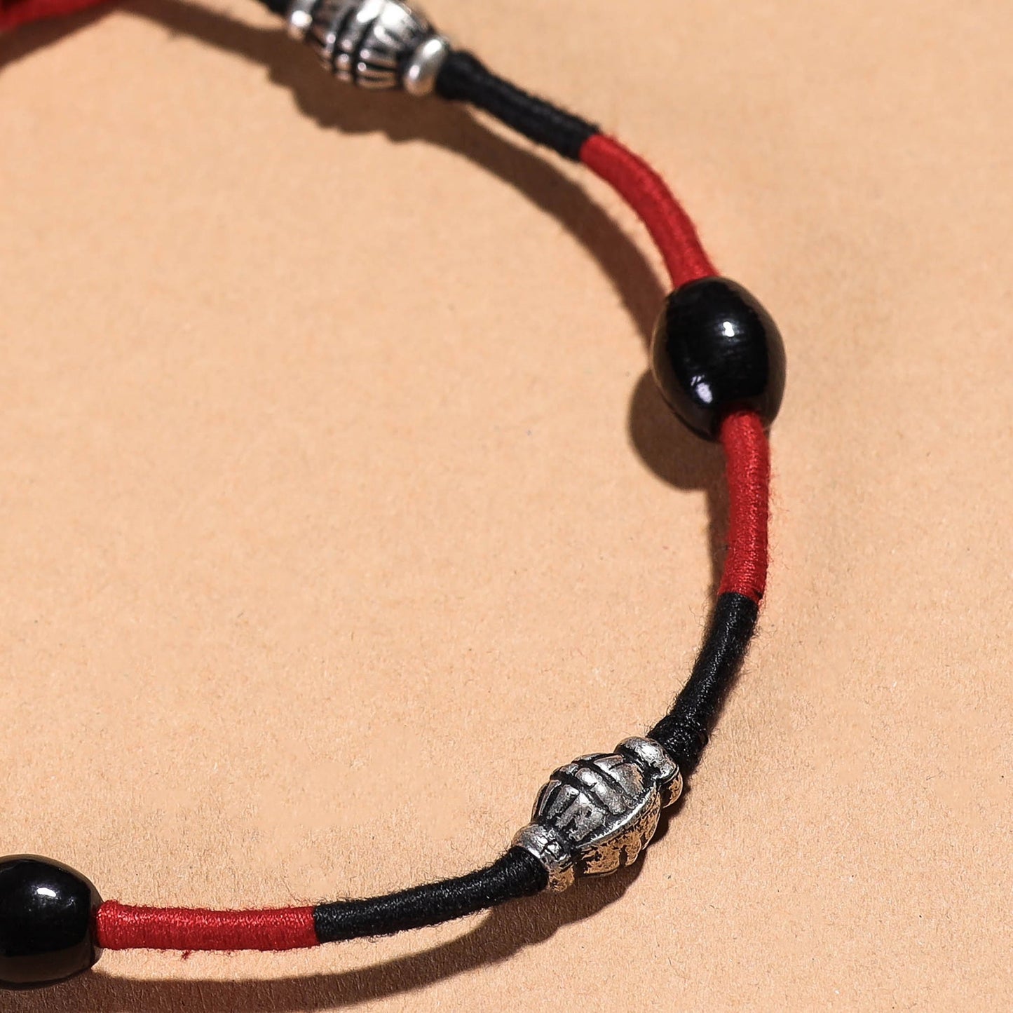 Handcrafted Beads & Thread Work Patwa Anklet