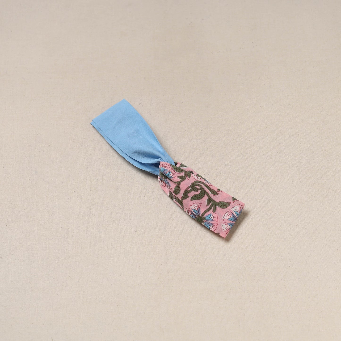 Handcrafted cotton elastic headband 10